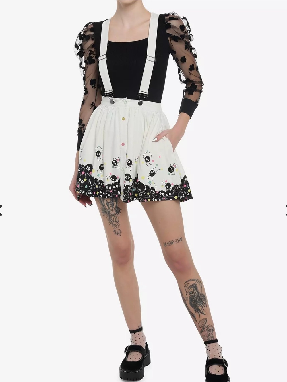 HerUniverse Studio Ghibli Spirited Away Soot Sprites
Star Candy Suspender Skirt